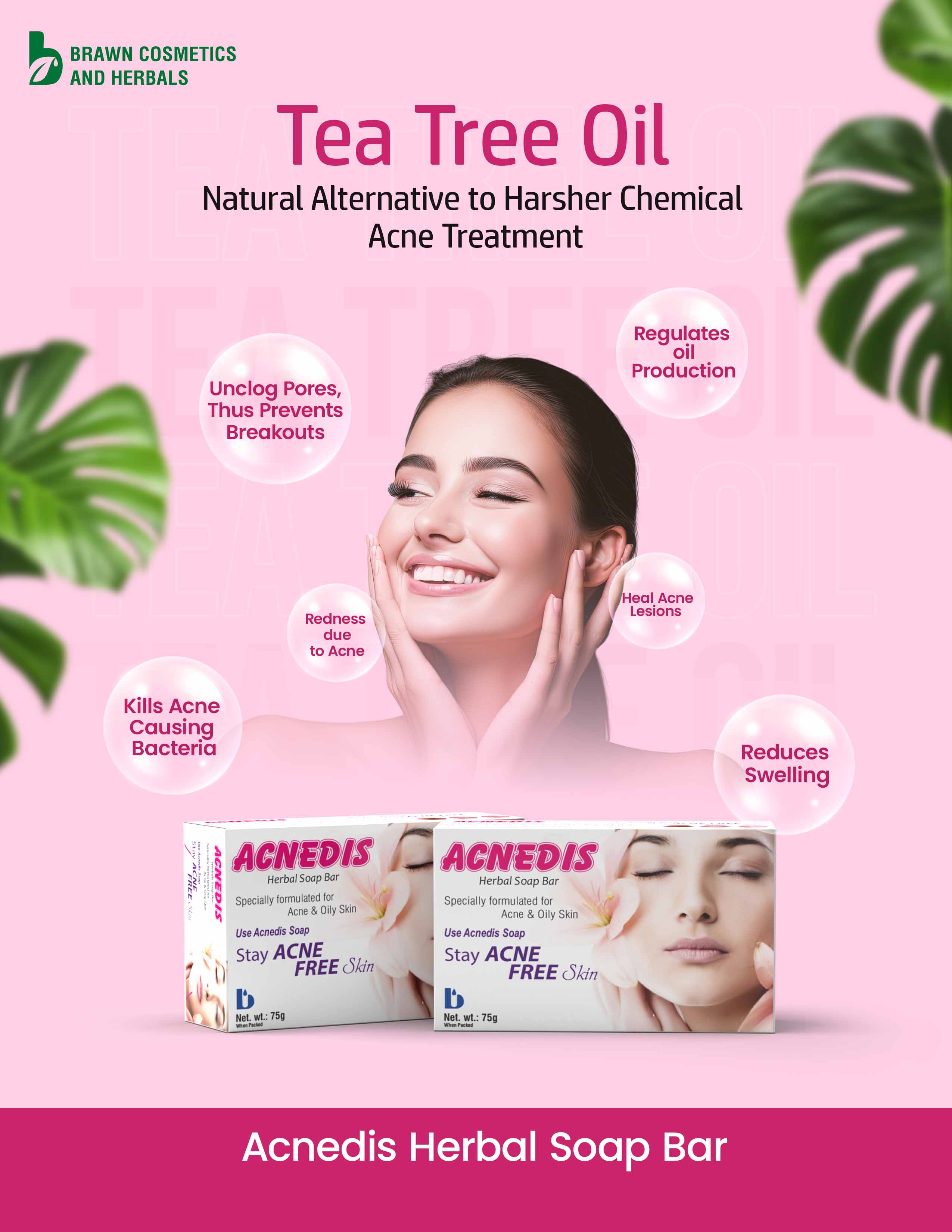Acnedis Face Soap For Acne